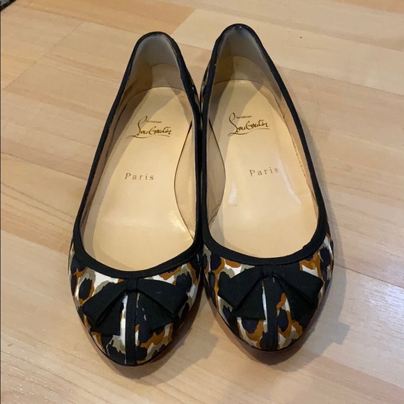 Christian Louboutin Shoes - 💯Christian Louboutin Balinodono Leopard Flats